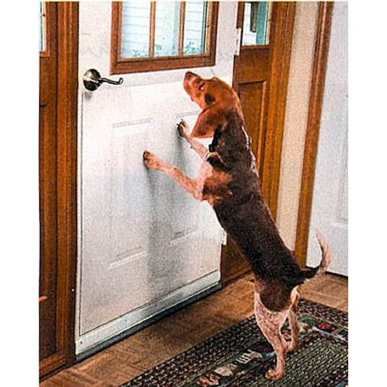 Door guard for clearance dogs