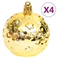 thumbnail image 5 of vidaXL 70 Piece Christmas Bauble Set Gold and Red, 5 of 5