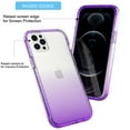 thumbnail image 5 of iPhone 12 Case, iPhone 12 Pro Case, and [2 x Tempered Glass Screen Protector] Crystal Clear Cover with Reinforced Corner Bumper Slim Flexible TPU Phone Case for iPhone 12/12 Pro 6.1 inch ,Purple, 5 of 8