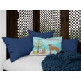 thumbnail image 3 of Carolines Treasures CK3836PW1216 Goldador Christmas Tree Canvas Fabric Decorative Pillow, 12H x16W, multicolor, 3 of 4