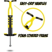 New Bounce Pogo Stick for Kids Ages 9+, 80–160 lbs Pro Sport Edition with Easy-Grip Foam Handles and Durable Frame