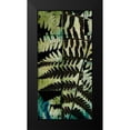 thumbnail image 2 of Vision Studio 11x18 Black Modern Framed Museum Art Print Titled - Midnight Ferns II, 2 of 5