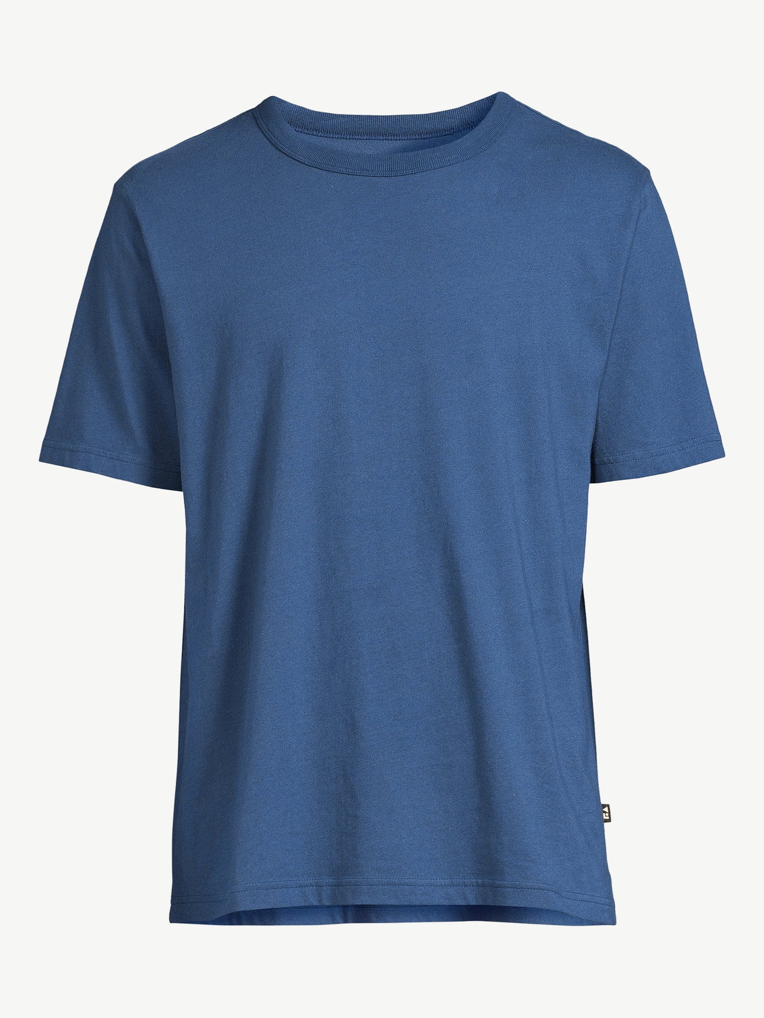 Free Assembly Men’s Everyday Cotton Tee with Short Sleeves, Sizes S-3XL