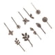 thumbnail image 4 of EeaseMX 10 pinzas para el pelo vintage con diseño de hojas y flores, horquillas, pasadores y accesorios para el cabello (diseños variados), 4 of 7
