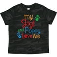 thumbnail image 3 of Inktastic My Gigi and Poppy Love Me Boys or Girls Toddler T-Shirt, 3 of 5