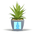 thumbnail image 1 of Thurible Spotlight China Fake Pineapple Flower Pot Vase Mini Decor, 1 of 3