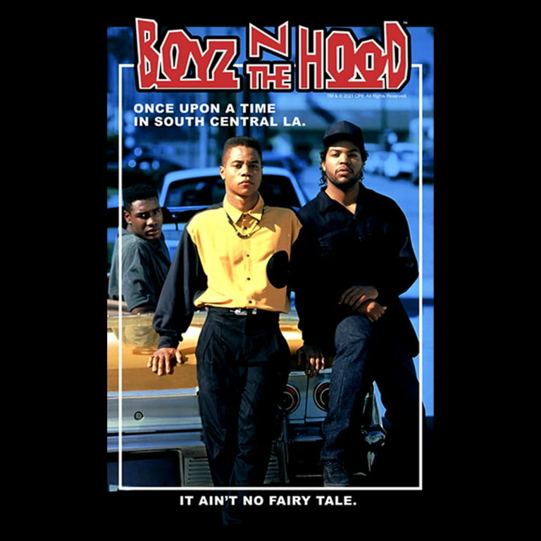 Men's Boyz n the Hood Movie Poster Graphic T-Shirt
