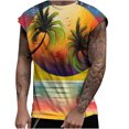 thumbnail image 1 of Moda de verano para hombres Impresión 3D Hombro expandido Casual Deportes Casual Camiseta sin mangas Chaleco Pompotops oipoqjl30654, 1 of 5