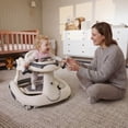 thumbnail image 4 of AILEEKISS 5-in-1 Musical Baby Walker with Wheels, Foldable Baby Walker for Boys Girls, Beige, 4 of 10