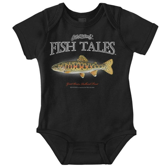 Gill McFinn Redbank Trout Fishing Romper Boys or Girls Infant Baby Brisco Brands 12M
