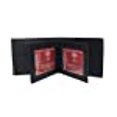 thumbnail image 2 of Marshal RFID Leather Mens Wallet Black Bifold Fixed Flip 3, 2 of 10