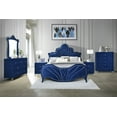 thumbnail image 2 of Dante Eastern King Bed in Blue Velvet, 2 of 4