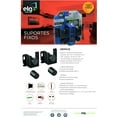 thumbnail image 4 of ELG Fixed TV Wall Mount Bracket for 14–75 in TVs, Low-Profile Steel Design, Universal VESA, Quick-Release Lock, 4 of 4