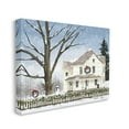 thumbnail image 4 of Stupell Industries Charming Winter Neighborhood Landscape Painting Gallery Wrapped Canvas Art Print Wall Art, 48 x 36, 4 of 8