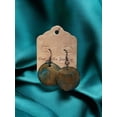 thumbnail image 2 of Upcycled Vinyl Record Earrings, 2 of 7