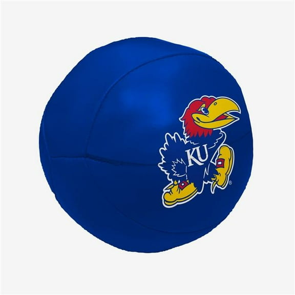 Logo Brands Kansas 4 in. Micro Soft Basketball