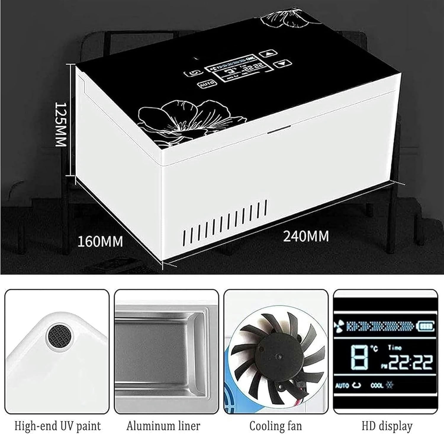 GXCZ Refrigerator, Insulin Refrigerator, Portable Refrigerator, Insulin Cooler, Refrigerator, LCD Display Screen, Car Mini Refrigerator, Refrigerator, Portable Medical