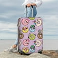 thumbnail image 7 of Zufioo Cute Donuts Print Luggage Case Protective Cover, Zippered Anti-scratch Luggage Case Cover, Suitable for Travel, Business, Unisex-Small, 7 of 7