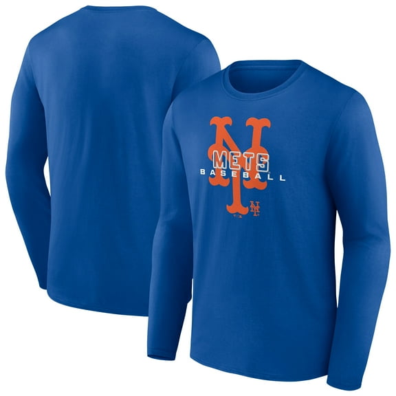 Men's Royal New York Mets Stellar Long Sleeve T-Shirt