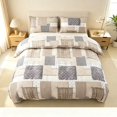 thumbnail image 3 of TENGDA 3-Piece Complete Comforter Bedding Set Assorted Stylish Designs Bedroom Decor Kit, 3 of 6