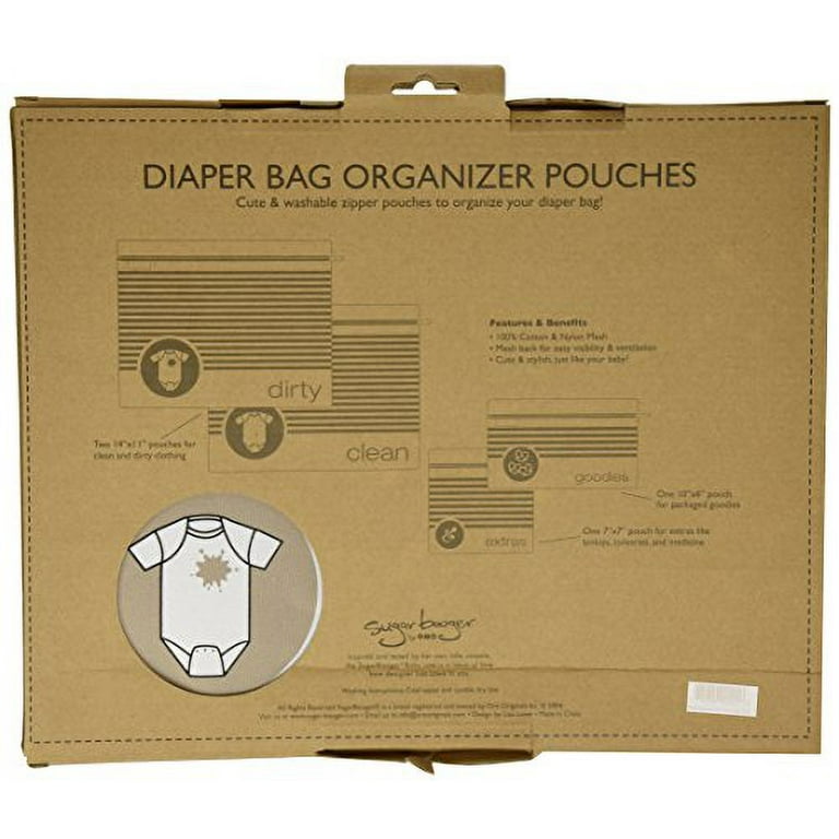 Sugarbooger diaper bag organizer pouches best sale