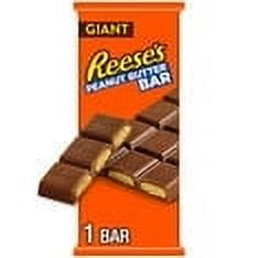 Reese's Chocolate Peanut Butter Creme Giant Candy, Bar 7.37 oz pack of 2