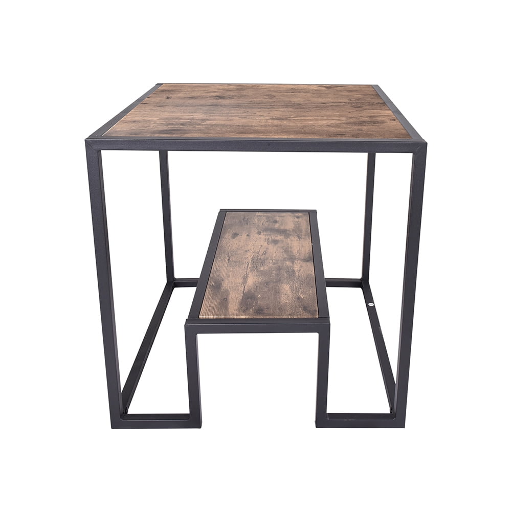 Private Jungle 2-Tier Sturdy End Table, Modern Nesting Coffee Table for Home Living Room, Office, Rustic Oak Private Jungle 2-Tier Sturdy End Table, Modern Nesting Coffee Table for Home Living Room, Office, Rustic Oak