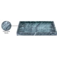 thumbnail image 6 of Meridian Furniture Barletta Green Rectangular Marble Tray, 6 of 6