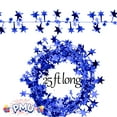 thumbnail image 5 of PMU 25 Ft Star Wire Shiny Garland Royal Blue - Halloween, Christmas Party, Wedding, Birthday, Festive Home Decoration Ornament Royal Blue, 5 of 7
