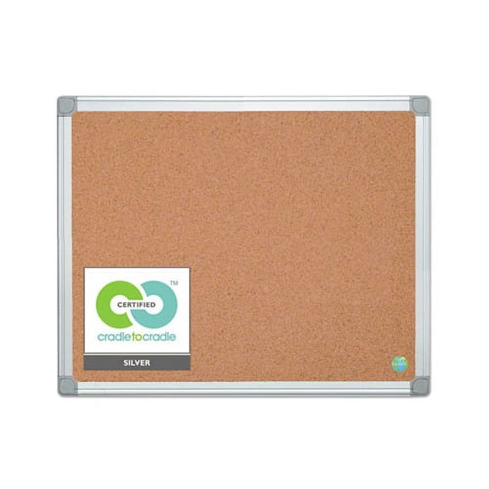 Earth It! Aluminum Frame Cork Board