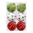 thumbnail image 3 of 6 adornos navideños para de , bolas navideñas irrompibles, decoración navideña para patio, , pared, fiesta de cumpleaños. Rojo Verde, 3 of 8