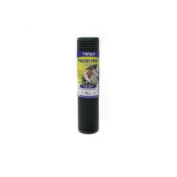 POULTRY FENCE 2X25 GREEN (Pack of 1)