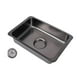 thumbnail image 4 of Fregadero de mesa para camping, lavabo de acero inoxidable de un solo cuenco, fregadero de mesa de cocina para cocina, interior, exterior, barbacoa,, 4 of 7