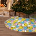 thumbnail image 5 of Haiem Colorful Rubber Duck 1 Pattern Christmas Tree Skirt Merry Christmas Party Christmas Tree Decoration,New Year Decorations-30", 5 of 6