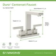 thumbnail image 3 of Symmons SLC3612STNPP Duro 1.0 GPM Centerset Bathroom Faucet - Nickel, 3 of 5