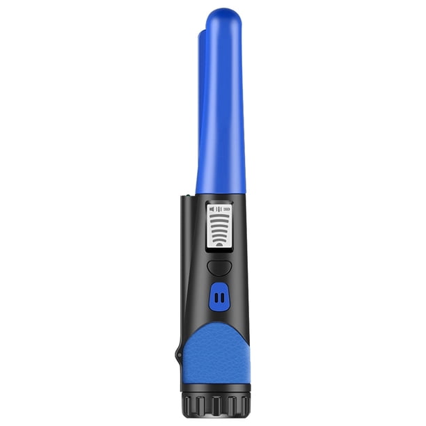 Xihbxyly Detector de Metales Portátil, Escaneo Lateral de 360° y Punta de Precisión, Pantalla Led con Alerta Vibratoria, Detección Precisa de Oro y Joyas, Uso En Interiores y Exteriores, Tamaño Compa