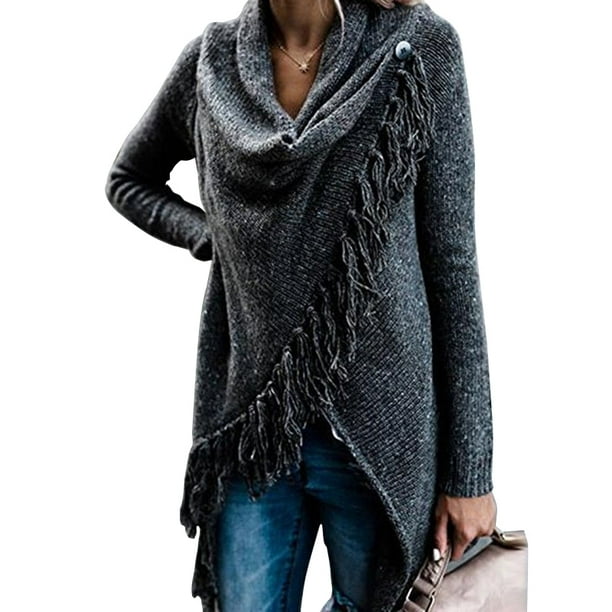 Sweatshirt cardigan womens 2025