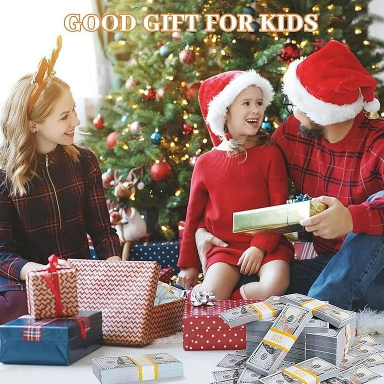 300 PCS Prop Paper Money Play Paper Money for Kids Pretend Play - Number Learning Education Toys for Girls Boys, Develops Early Math Skills, Prop for Board Game, Magic, Girls Boys Birthday