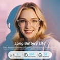 thumbnail image 4 of Smart Bluetooth Sport Audio Glasses Wireless Call Music Playback Earphone Anti Blue Light UV Protection Sunglasses for Men Women, 4 of 11