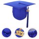 thumbnail image 4 of FELTECHELECTR Gorro de graduación de tela DIY, sombrero de graduación de tela, decoración para fotografía de fiesta de ceremonia de graduación, 4 of 7