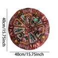 thumbnail image 3 of Round Elastic Soft Cushion Floor Seat Pillow Meditation Pad for Home Sofa Chair Comfortable Support, 3 of 4