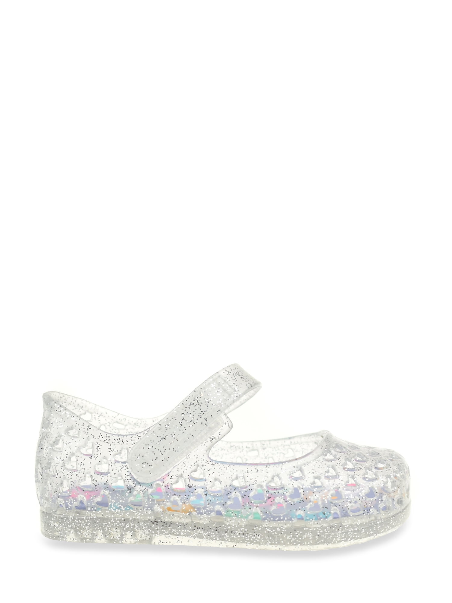 Wonder Nation Baby Girl Mary Jane Jelly Shoes