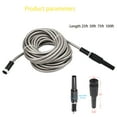 thumbnail image 5 of netuera 75 ft Stainless Steel Garden Hose Lightweight Metal Water Hoses Portable, 5 of 7