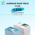 thumbnail image 3 of TCT 218A Cyan Toner Cartridge - Compatible Replacement WITH CHIP Works With HP LaserJet Pro 3201, MFP 3301 Printers (1,200 Pages) - not compatible with "-e" suffix printers, 3 of 5