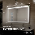 thumbnail image 4 of Eviva LED Bathroom Mirror with Lights and Anti Fog for Shower, 4 of 7