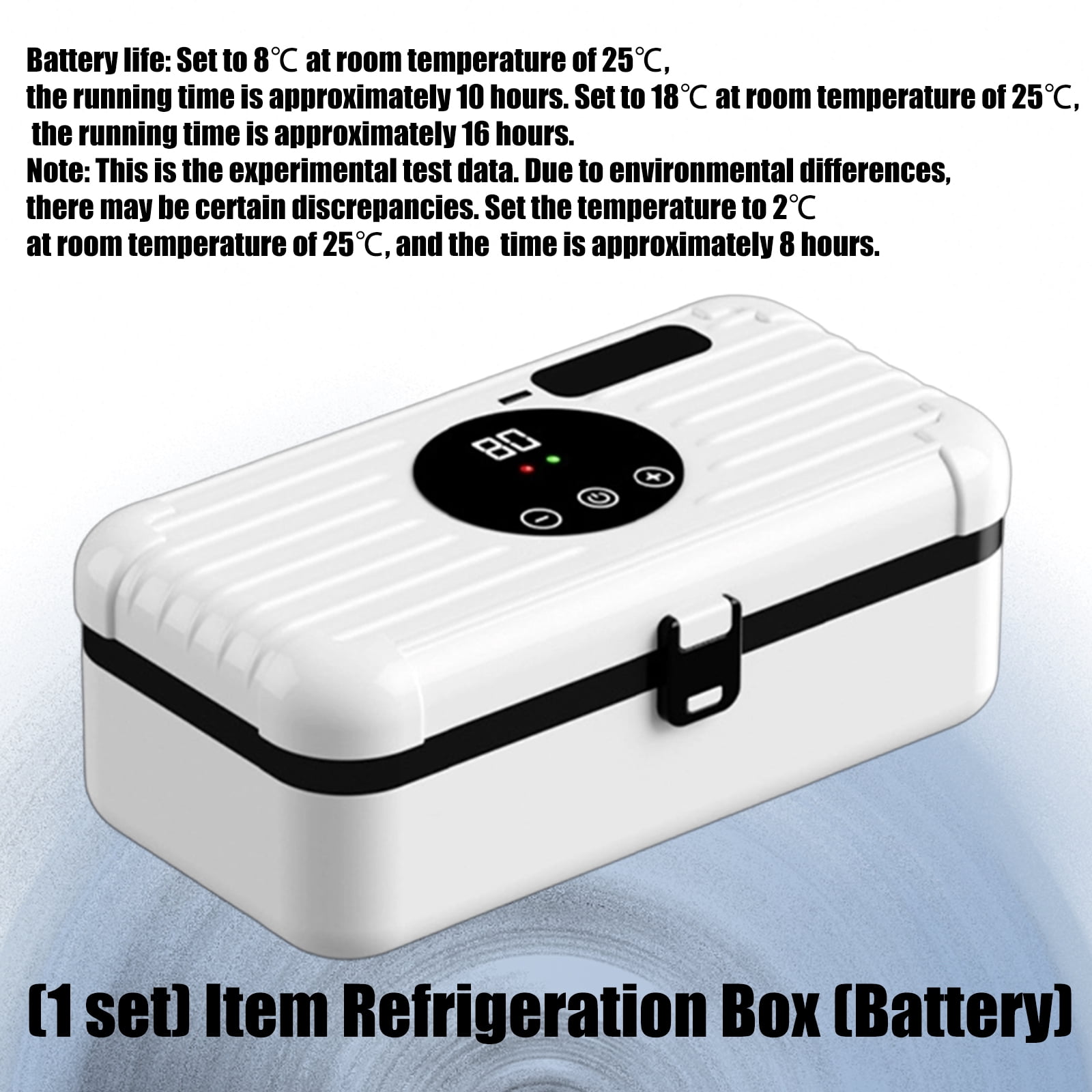 Transportable Car Fridge Refrigerator Highlighting Double Thermoregulation USB Charging Capability for Road Excursions and Outdoors