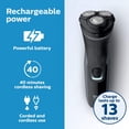 thumbnail image 6 of Norelco Shaver 2300, Rechargeable Electric Shaver with Pop-Up Trimmer, S1211/81, 6 of 7