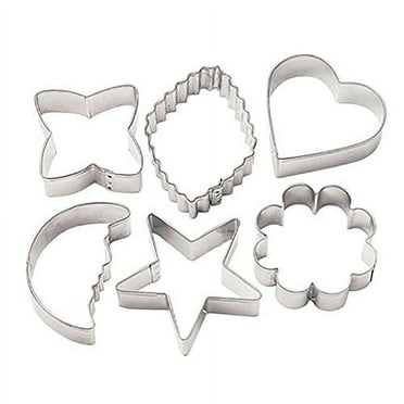 Wilton Cookie Cutter Set, Basic Shapes 6 ct. 2308-1235