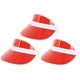 thumbnail image 2 of Sombreros multicolores del casquillo del sombrero de la protección ULTRAVIOLETA de los viseras de plástico para el ciclo del tenis del golf, 2 of 7