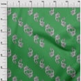 thumbnail image 3 of oneOone Polyester Spandex Green Fabric Block Dress Material Fabric Print Fabric By The Yard 56 Inch Wide-G2, 3 of 6